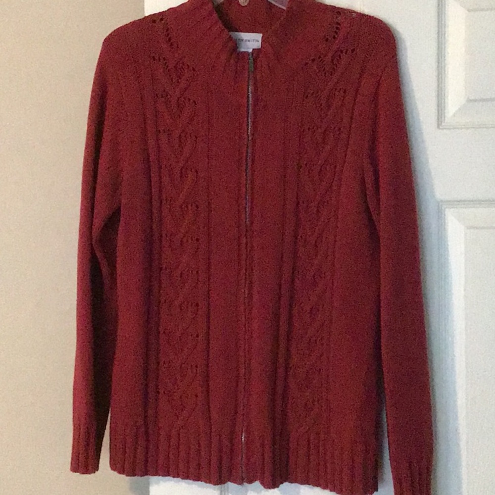 Zip up sweater